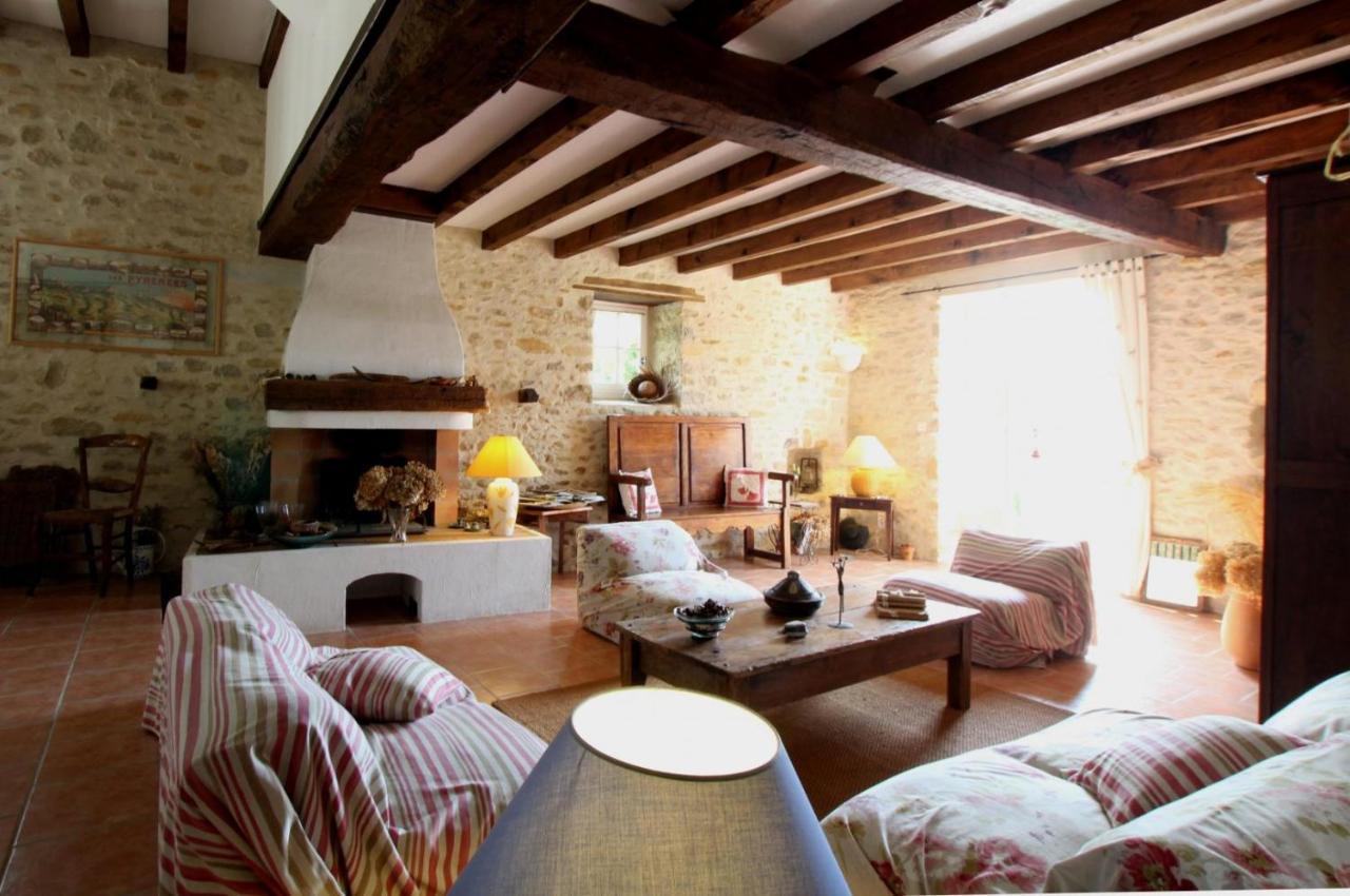 La Ferme Dague Bed & Breakfast Lasseube Bagian luar foto